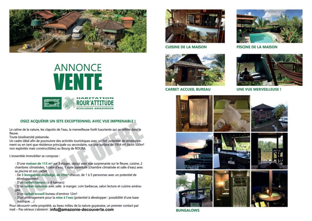 vente du gite